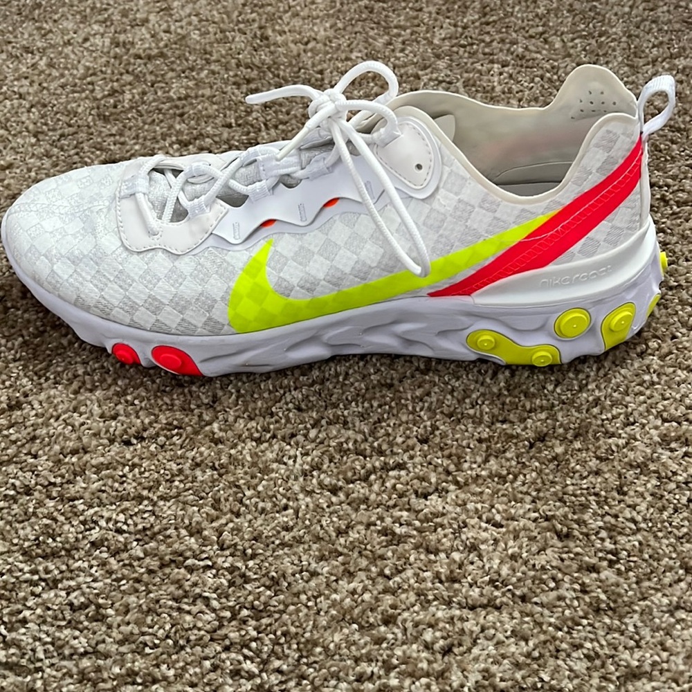 Nike React Element 55 “Neon Strike” w og box